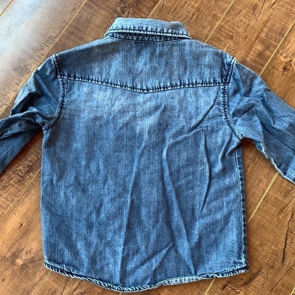 Diesel Snap Up Denim Shirt Size 24mos - Picture 6 of 6